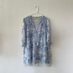 Roberta Roller Rabbit Beach Coverup